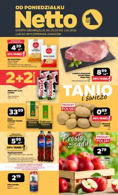 Pogląd oferty "Netto gazetka od poniedziałku" - ważna od 28.09.2026