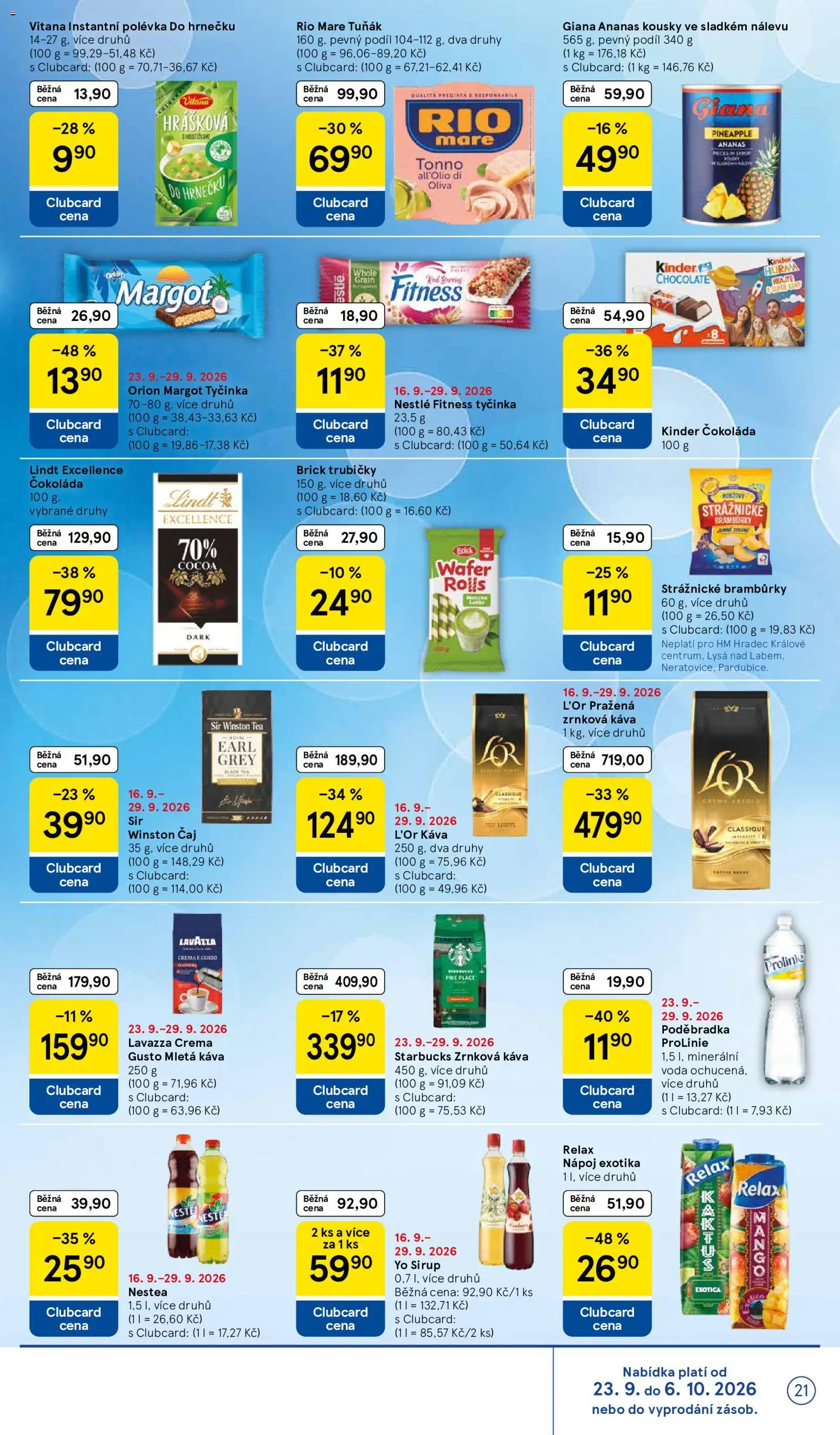 Tesco leták - Hypermarket od 23.09.2026 | Strana: 21