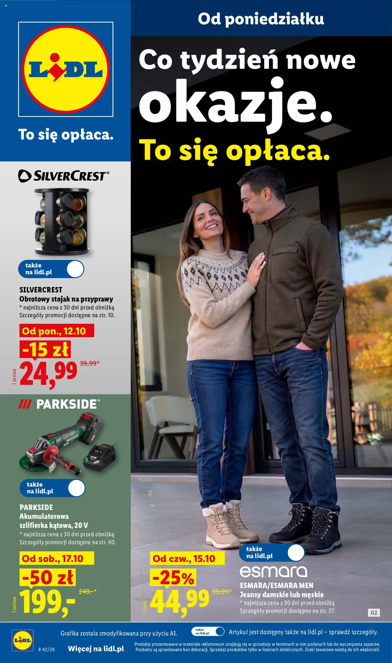 Lidl Polsko katalog od 12.10.2026 | Strana: 1 | Produkty: Parkside