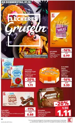 Kaufland Prospekt Köln ab 01.10.2026 gültig | Seite: 36 | Produkte: Milch, Paprika, Salz, Süßigkeiten