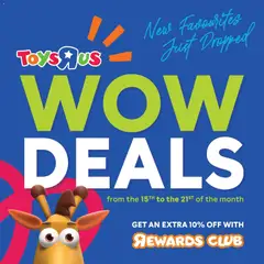 Toys R Us specials catalogue – valid from 15/08/2026