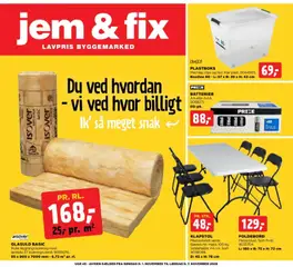 Jem & fix - Tilbudsavis uge 45 gyldig fra 01/11/2026