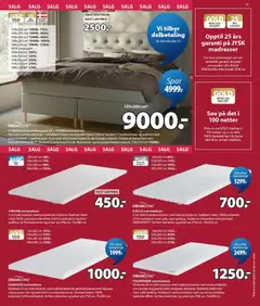 Forhåndsvisning av DREAMZONE LYGNA kontinentalseng grå 23 + TOSEN overmadras, Eksklusiv kontinentalseng. 1 cm tynd madras med pocket-fjeder 246/m² inddelt i 7 komfortzoner og polstret med polyeterskum. 1 overmadras, 6 cm tyk med trykkavlastende memoryskumkerne. Trækket er behandlet med biocidet GREENFIRST®. Nederst 2 rammemadrasser. Ben/bøjler og sengegafl købes separat. 150x200 cm* 13999,- gyldig fra 13/07/2026 | Side: 13 | Produkter: Overmadrass, Суміш дитяча, Madrass, Sengegavl