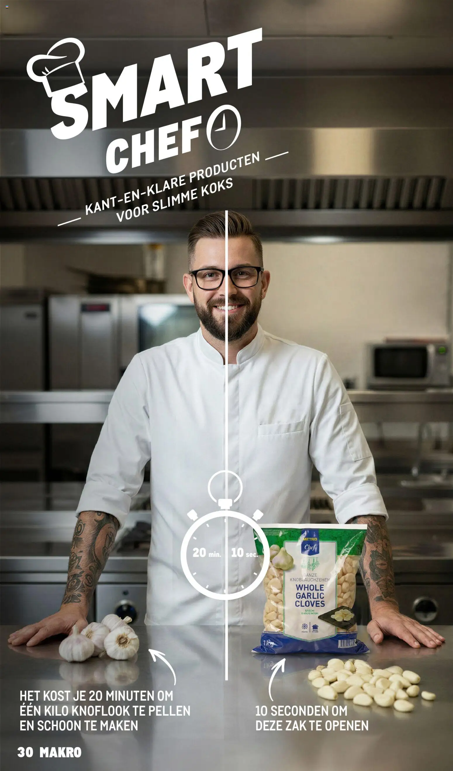 {H1} | Pagina: 30 | Producten: Zak, Knoflook