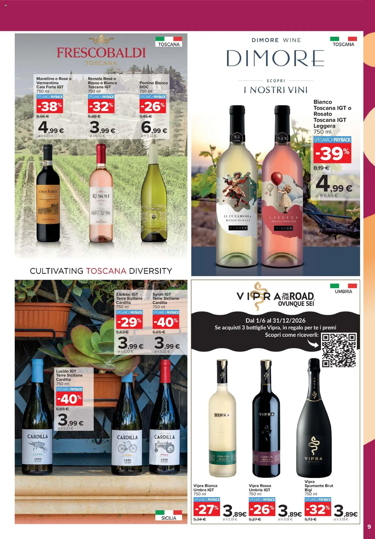 Volantino Carrefour del 19.06.2026 | Pagina: 9 | Prodotti: Tè, Spumante