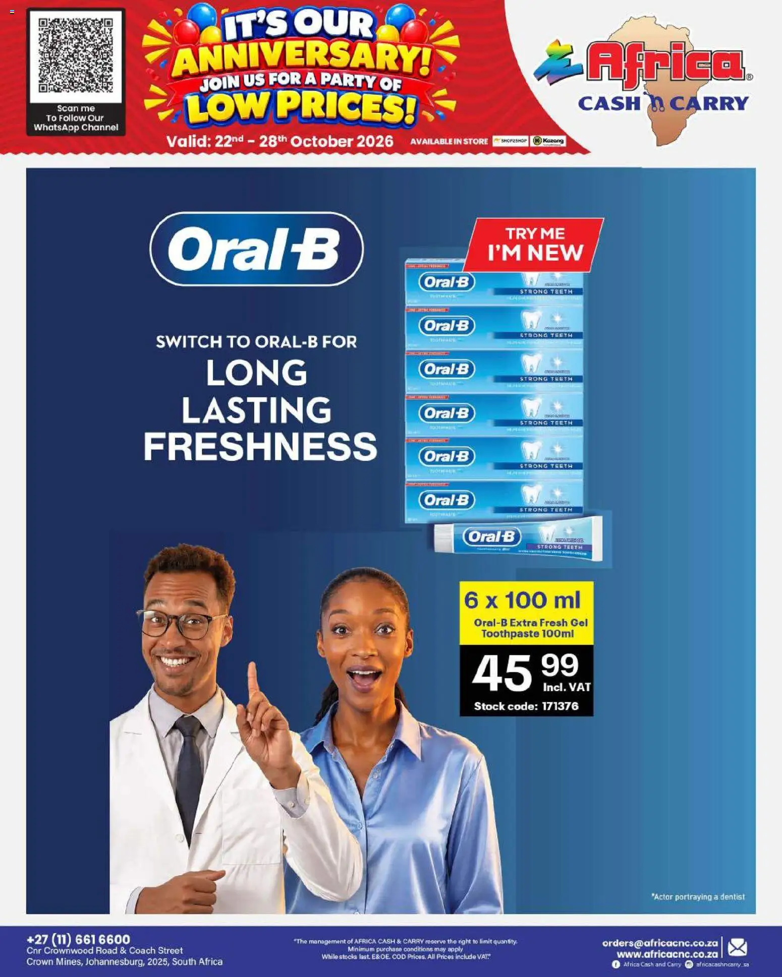 New Africa Cash & Carry catalogue – valid from 22/10/2026 | Page: 86