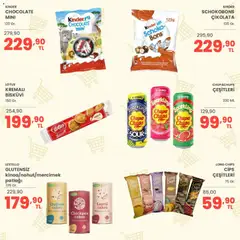 08.05.2026 tarihinden itibaren geçerli olan Sarıyer kataloğu önizlemesi | Sayfa: 25 | Ürünler: Çikolata, Cips, Bisküvi