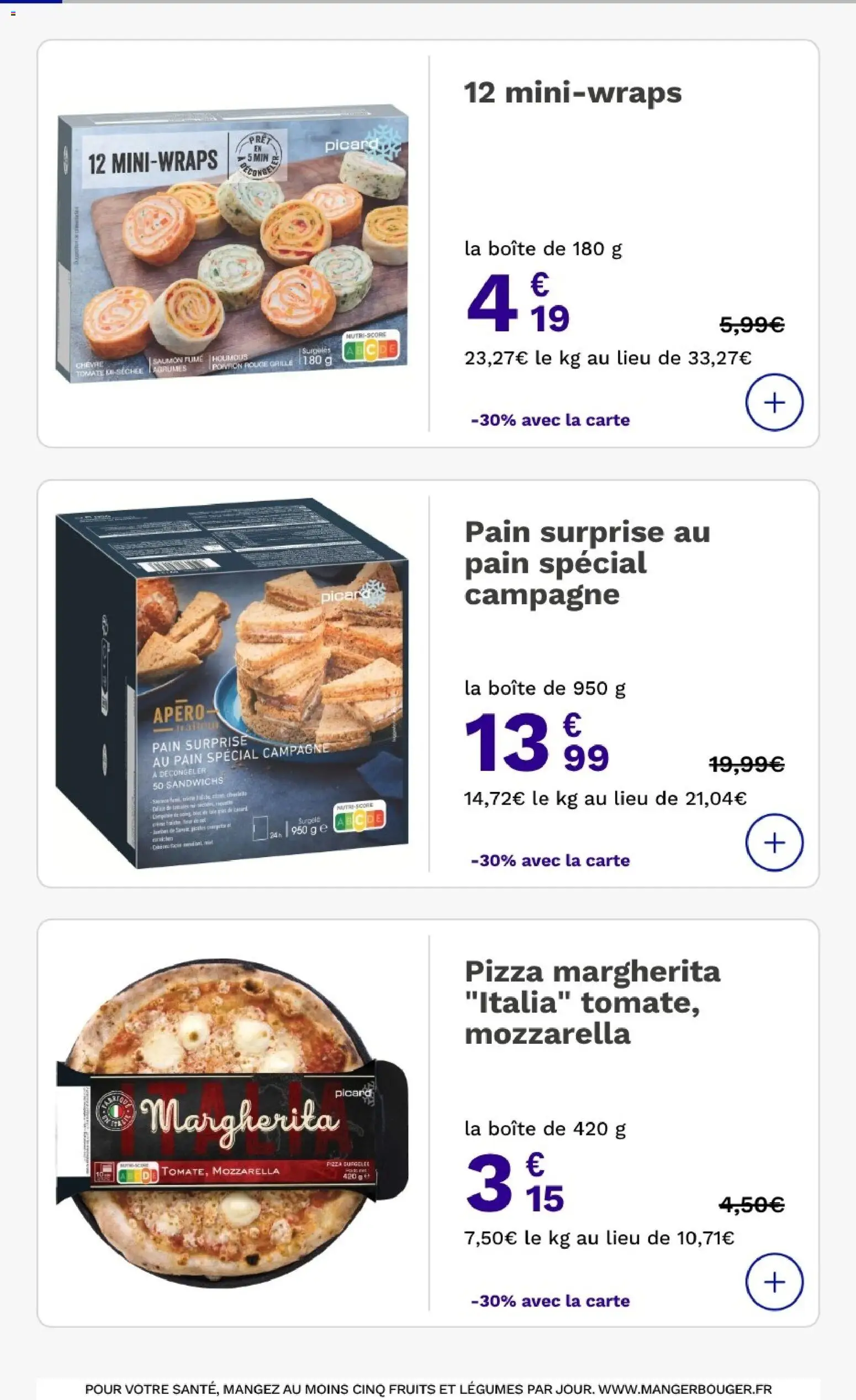 {H1} | Page: 11 | Produits: Mozzarella, Pain, Pizza, Saumon