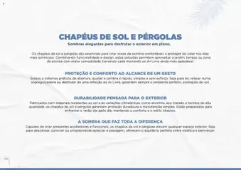 Pré-visualização Espaço Casa folheto Ar Livre 2026 válido de 07/03/2026 | Página: 192 | Produtos: Piscina, Espreguiçadeira, Sombras