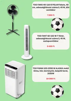 Best Byte akciós újság - amely érvényes a következő dátumtól: 09.06.2026 | Oldal: 5 | Termékek: Oszlopventilátor, Ventilátor