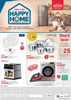 Preview of Nesto catalogue HAPPY HOME valid from 11 Sep, 2026