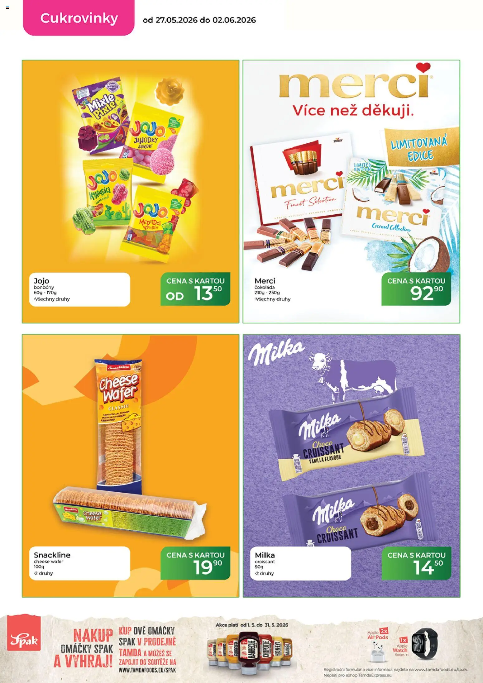 Tamda Foods leták od 27.05.2026 | Strana: 30 | Produkty: Jojo, Čokoláda, Apple, Croissant