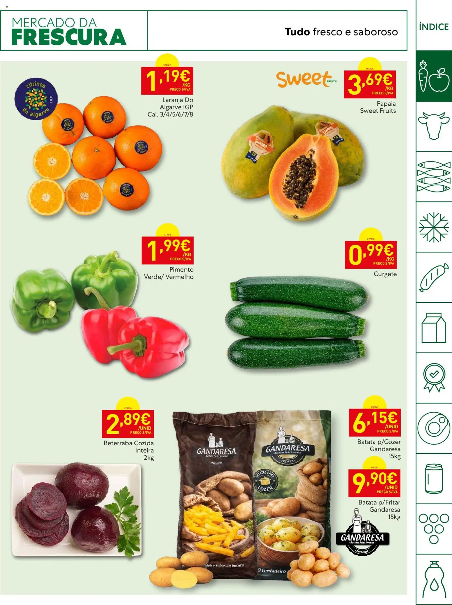 Recheio Horeca │ válido de 12.05.2026 | Página: 3 | Produtos: Batata, Beterraba, Curgete