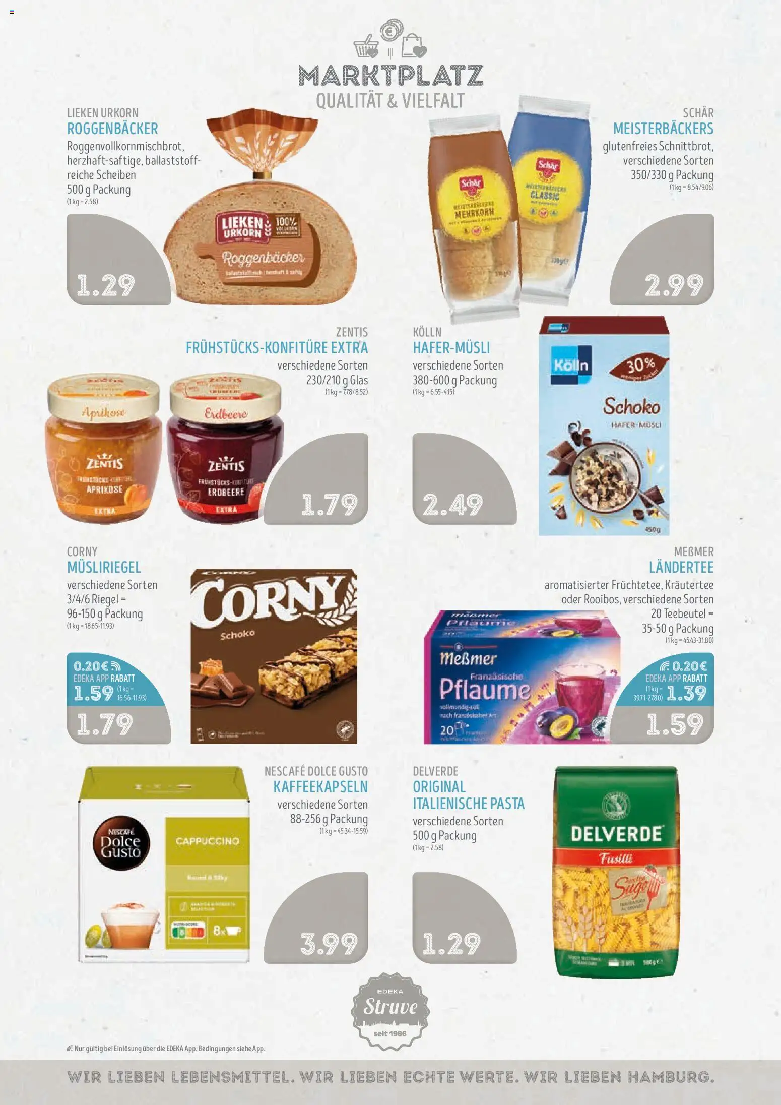 Edeka Struve Prospekt – gültig ab 02.11.2026 | Seite: 8 | Produkte: Nescafe, Messmer, Kräutertee, Pasta