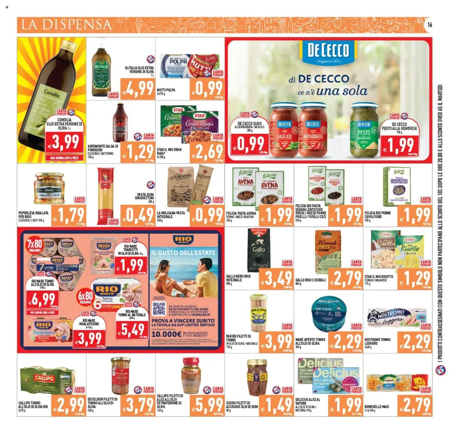Volantino PIM Supermercati del 21/08/2026 | Pagina: 16