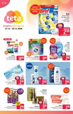 Teta drogerie leták platný od 17.08.2026