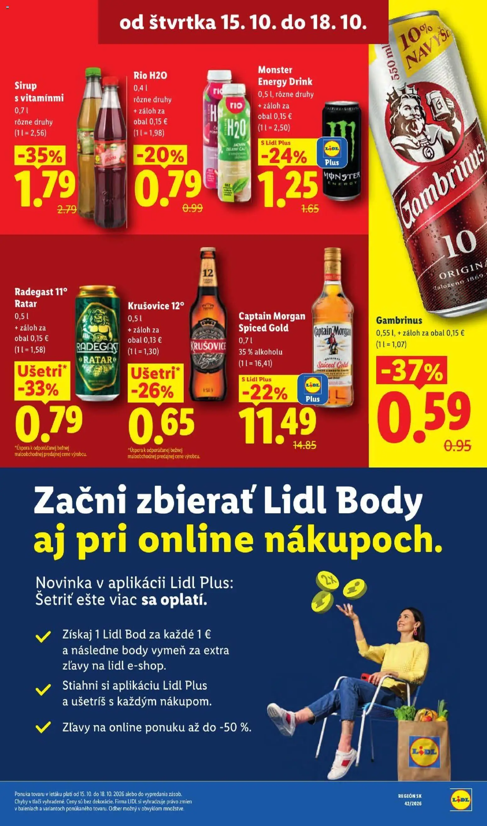 Nové Lidl akcie – leták je platný od 12.10.2026 | Strana: 101