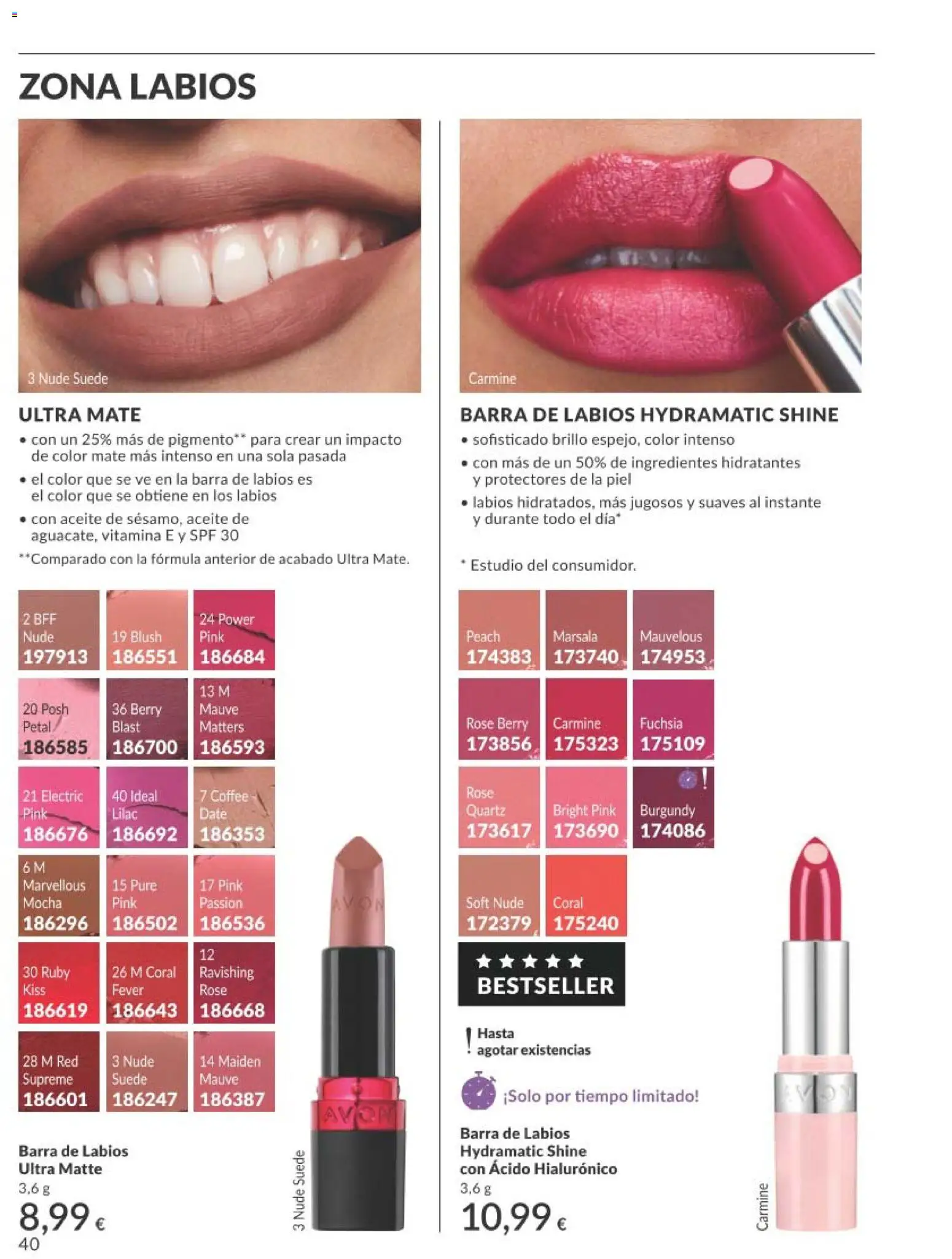 Catálogo AVON campaña 9 │ válido desde el 01/09/2026 | Página: 40