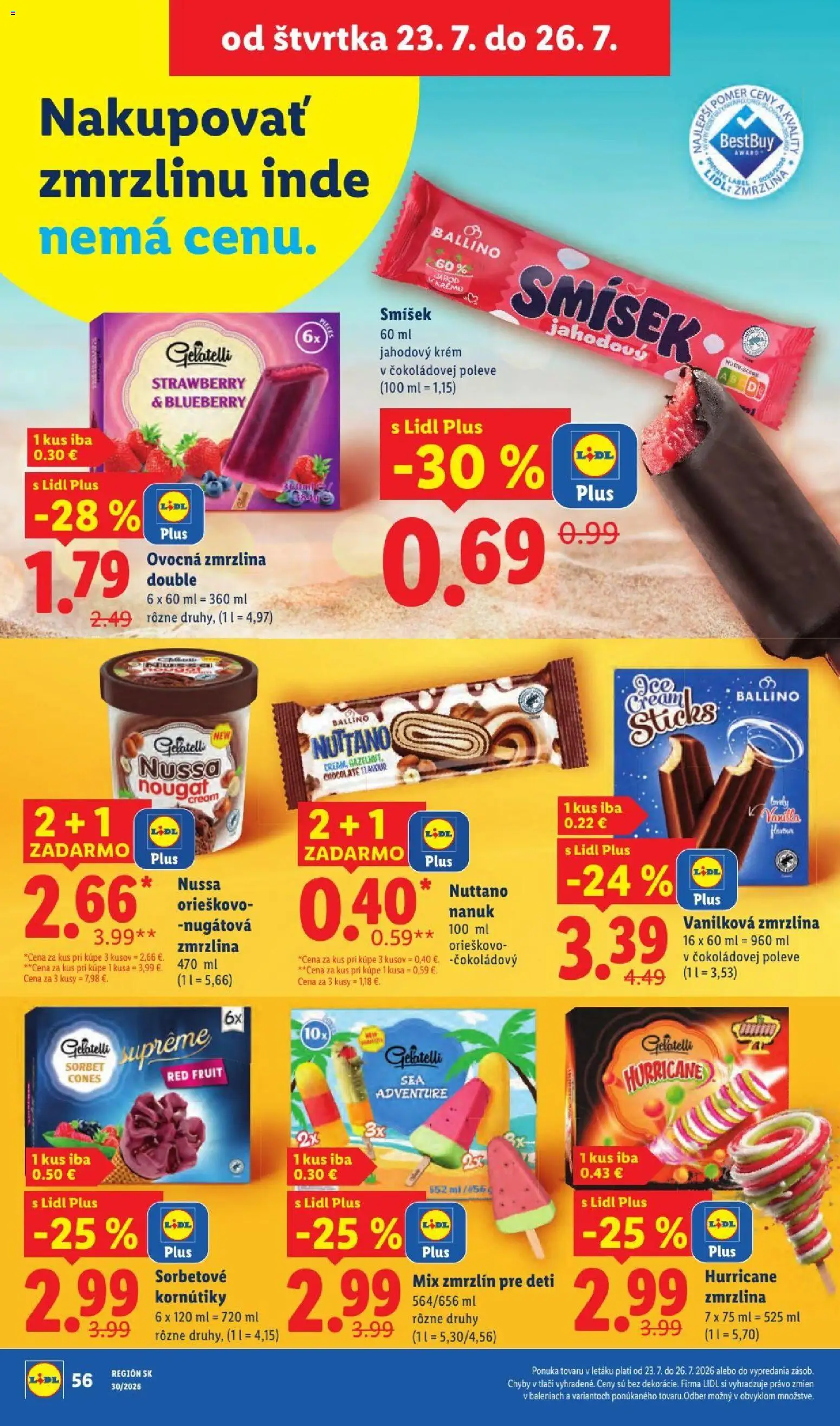 Nové Lidl akcie – leták je platný od 20.07.2026 | Strana: 80