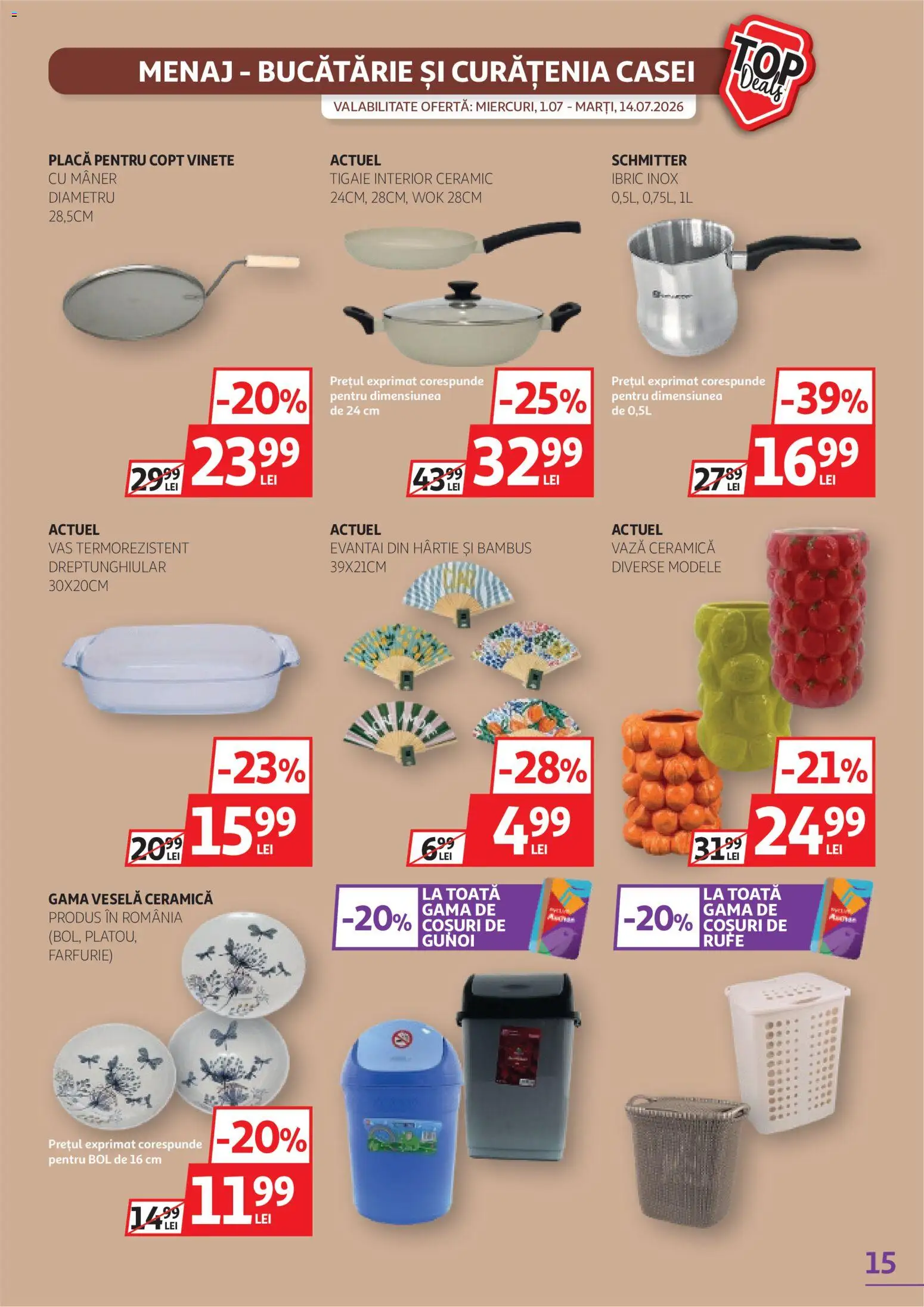 Noul catalog Auchan – valabil de la 01.07.2026 | Pagină: 15