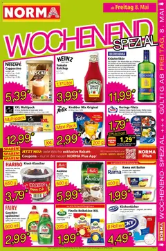 Norma Flugblatt ab 04.05.2026 gültig | Seite: 17 | Produkte: Erdbeeren, Zitrone, Butter, Äpfel