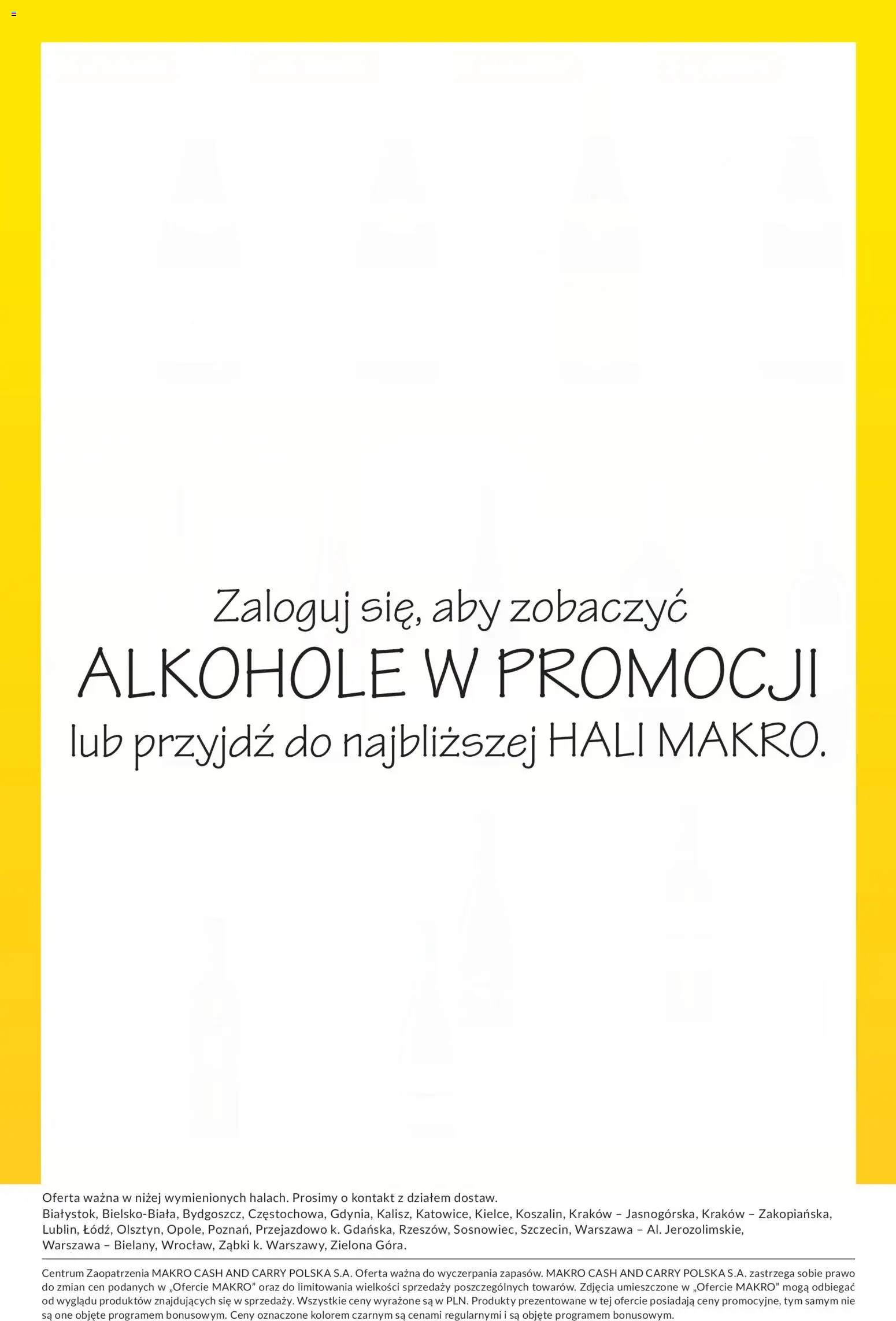 Makro gazetka - Dostawy dla gastronomii od 01.09.2026 | Strona: 32 | Produkty: Alkohole