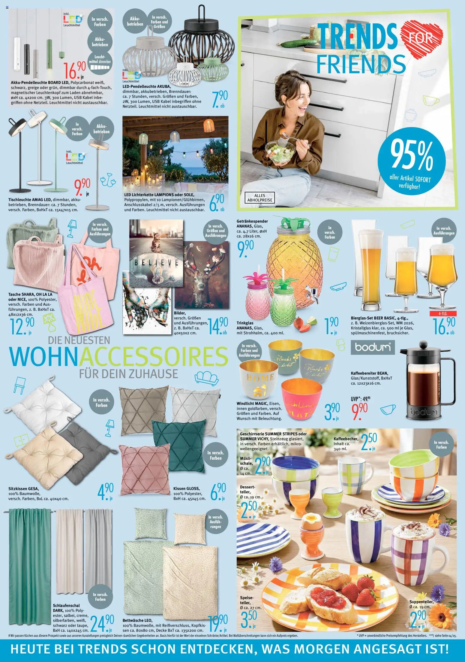 Trends Prospekt – gültig ab 30.05.2026 | Seite: 6 | Produkte: Tasche, USB, Kissen, Kuchen