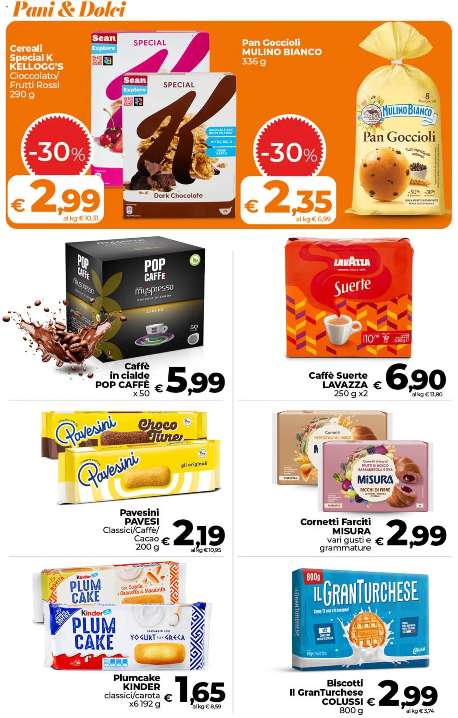 Volantino Ipercoop del 18.06.2026 | Pagina: 33 | Prodotti: Cereali, Carota, Biscotti, Barbabietola