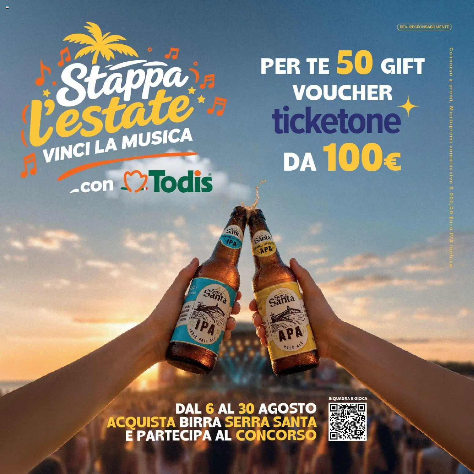 Volantino Todis del 06/08/2026 | Pagina: 15 | Prodotti: Birra, Tè