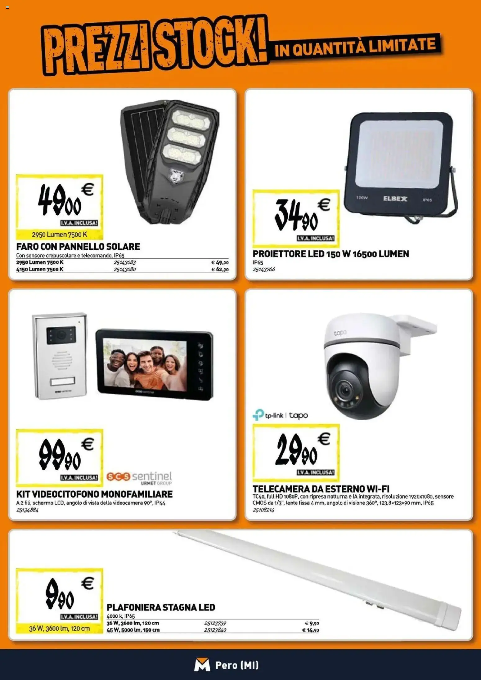 Volantino TECNOMAT del 29/10/2026 | Pagina: 10 | Prodotti: Schermo, Videocamera