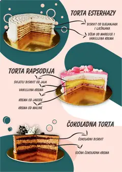 Boso Katalog Torti - Pregled kataloga iz trgovine Boso, vrijedi od 01.01.2026 | Stranica: 2 | Proizvodi: Jaja, Marelice, Džem, Torta