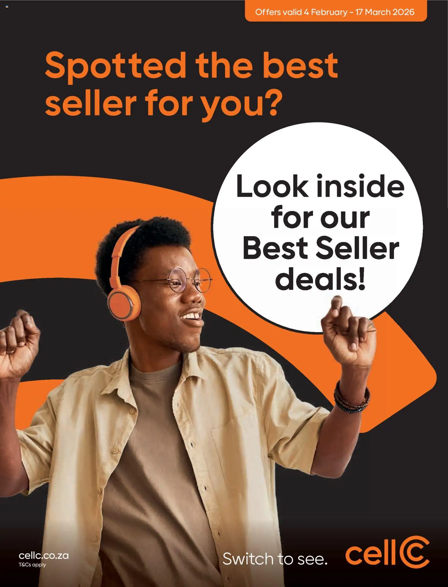 New Cell C catalogue – valid from 04/02/2026 | Page: 42 | Products: Switch