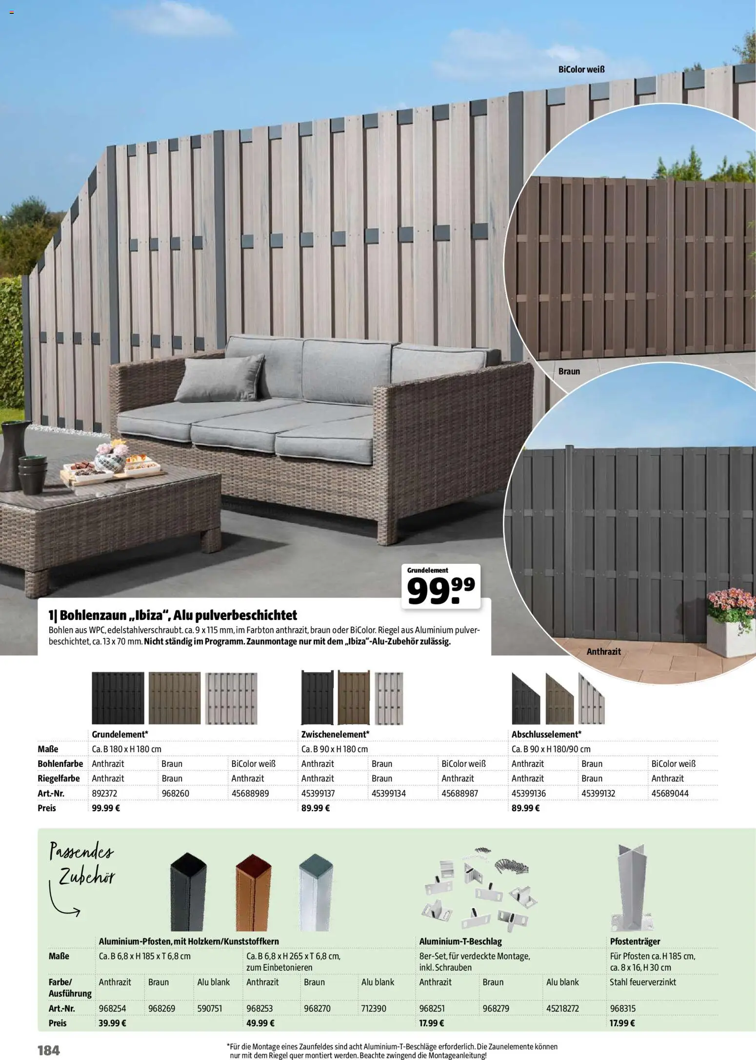 Hagebau Gartenjahr gültig ab 13.03.2026 | Seite: 184
