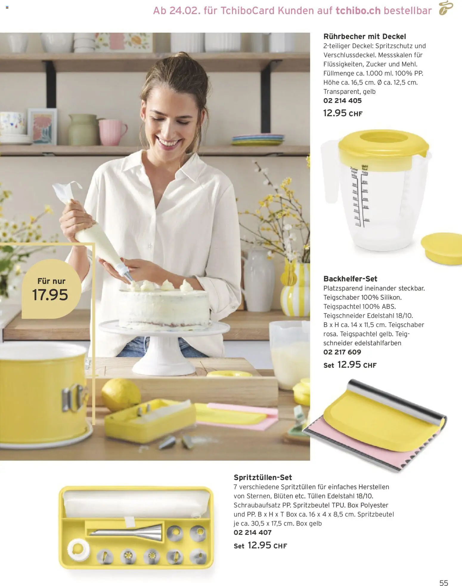 Tchibo Aktionen – gültig ab 24.02.2026 | Seite: 55 | Produkte: Box, Deckel, Zucker