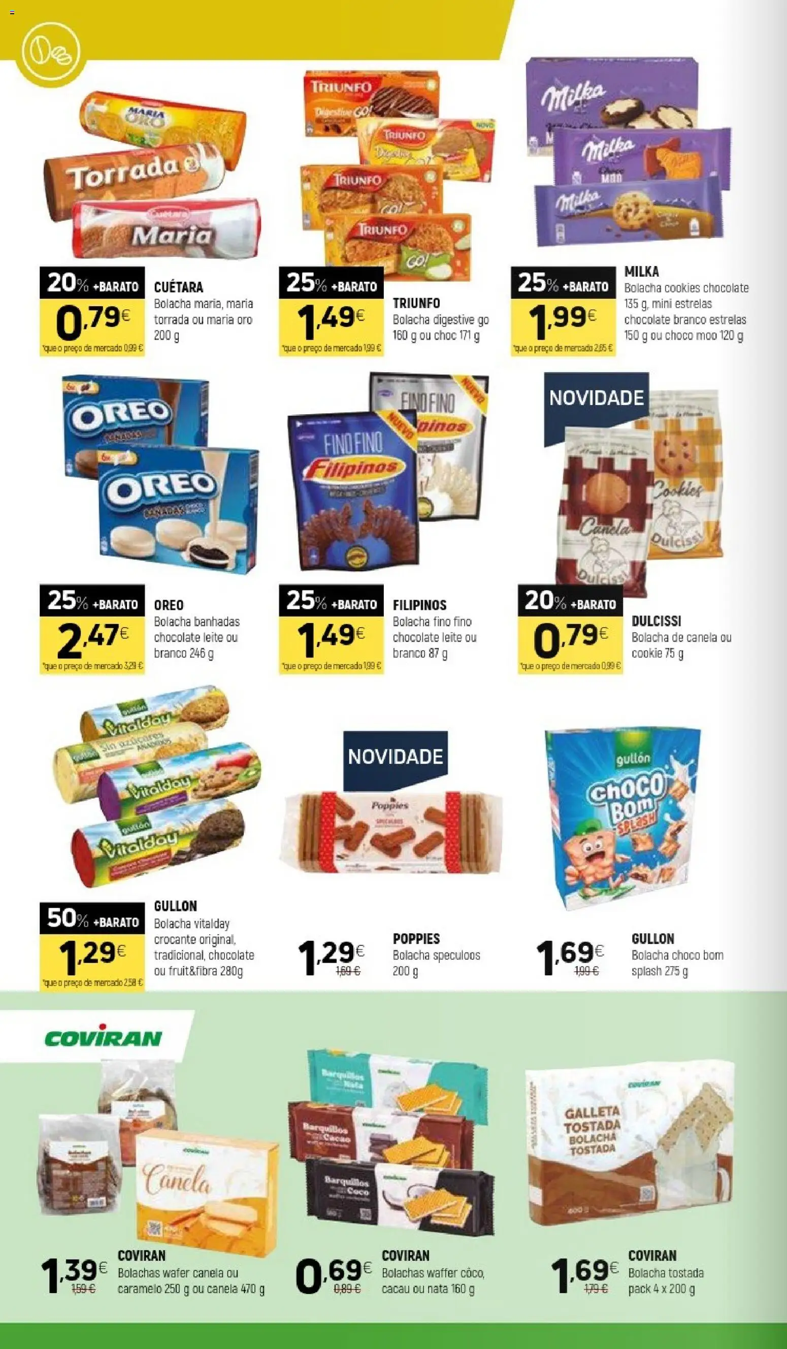 Coviran folheto │ válido de 05.05.2026 | Página: 10 | Produtos: Filipinos, Leite, Chocolate, Nata