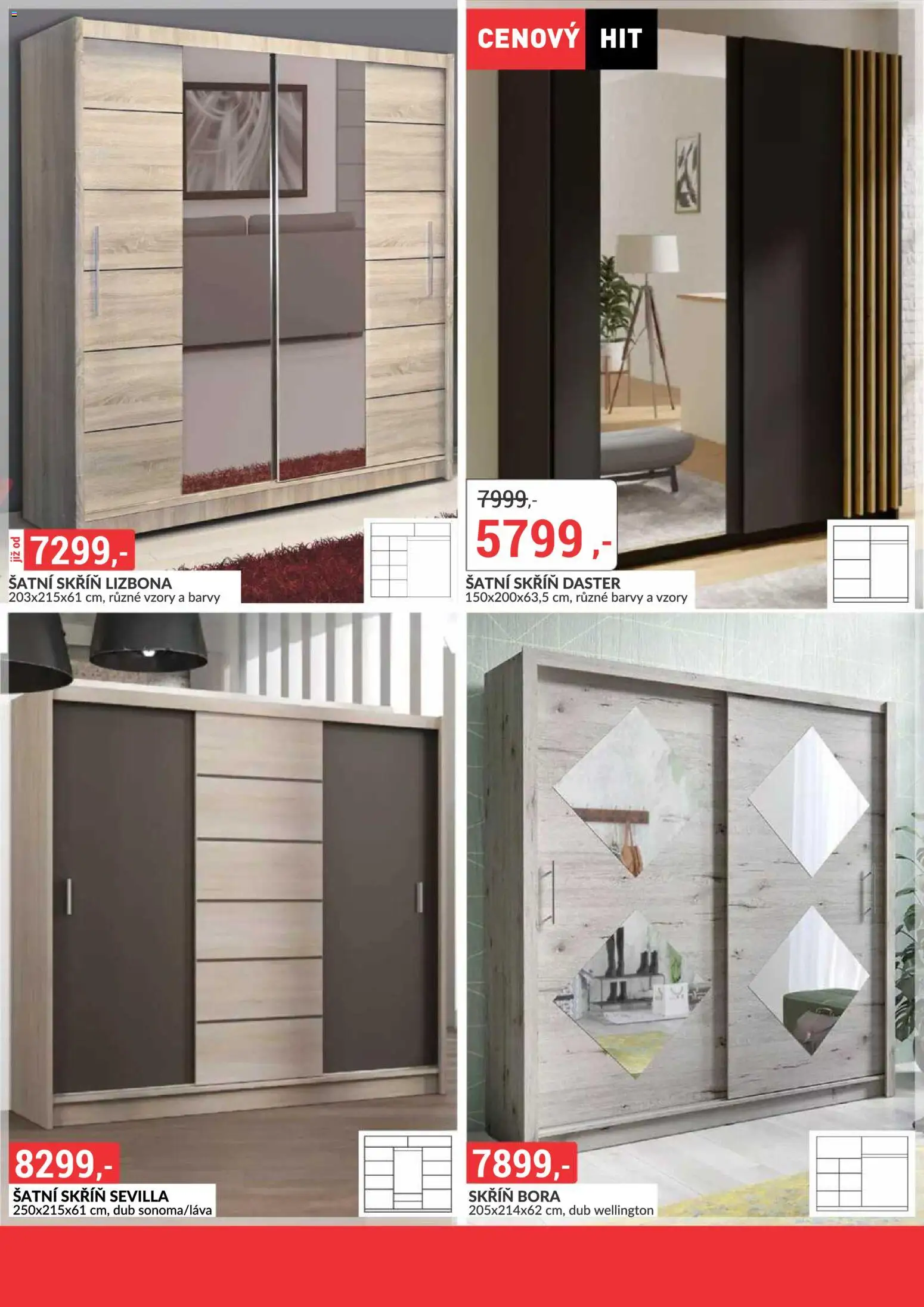 BAUMAX leták - Zaridte si bydlení podle sebe – vybírejte z tisícu produktu! od 01.11.2026 | Strana: 84 | Produkty: Šatní skříň, Barvy, Skříň