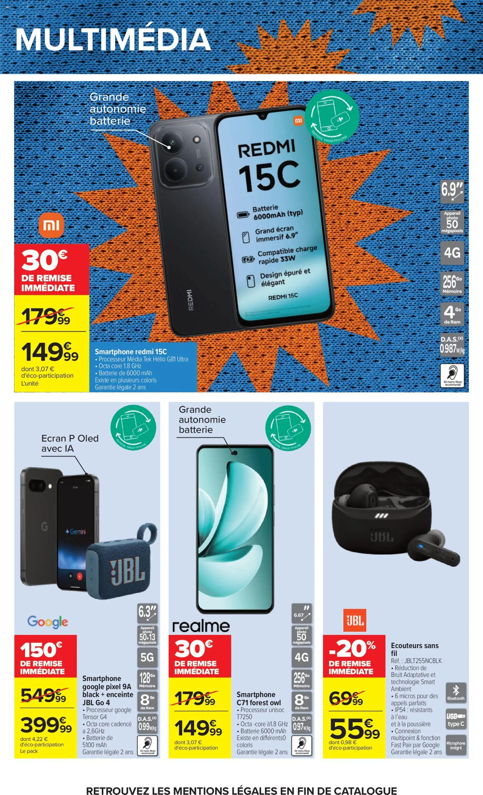 {H1} | Page: 83 | Produits: Smartphone, Appareil photo, Microphone, Batterie