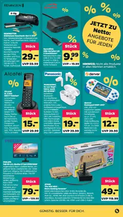 Netto Prospekt ab 14.09.2026 gültig | Seite: 27 | Produkte: Philips, Panasonic, Batterien, Glätteisen