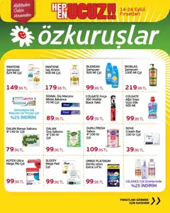 14 Eylül 2026 tarihinden itibaren geçerli olan Özkuruşlar kataloğu önizlemesi | Sayfa: 11