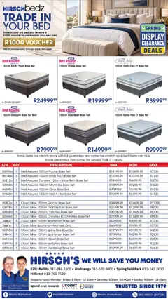 Hirsch's specials catalogue – valid from 14/10/2026