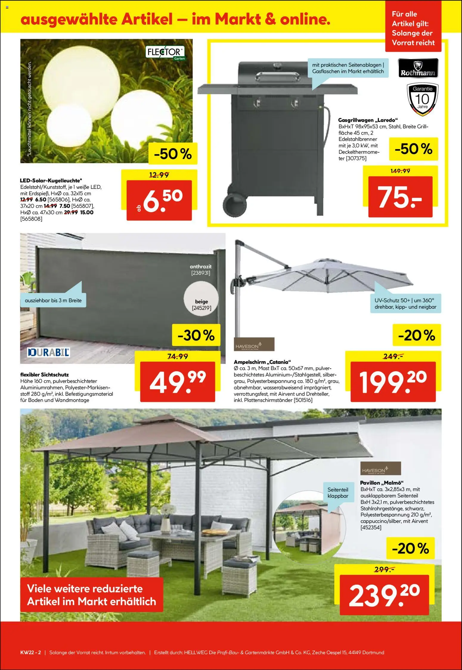 Hellweg Prospekt – gültig ab 26.05.2026 | Seite: 11 | Produkte: Grill