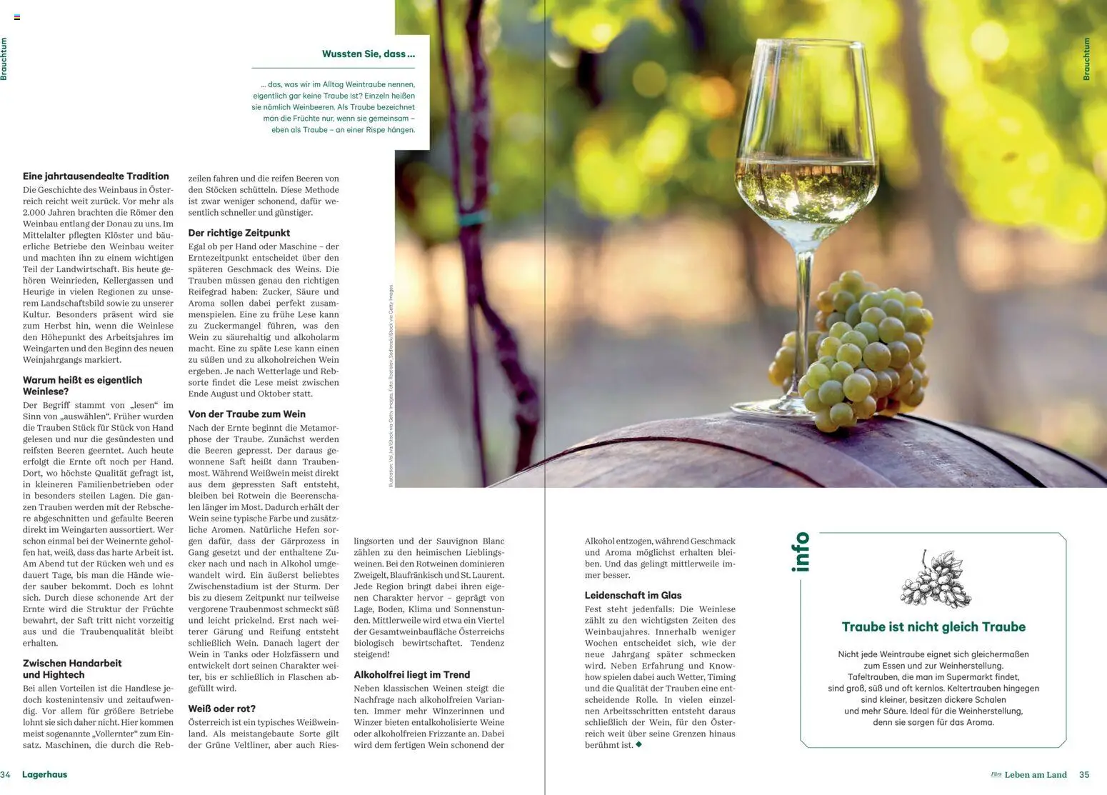 Lagerhaus Fürs Leben am Land Herbst 2026 gültig ab 01.08.2026 | Seite: 18 | Produkte: Häränliha, Saft, Wein