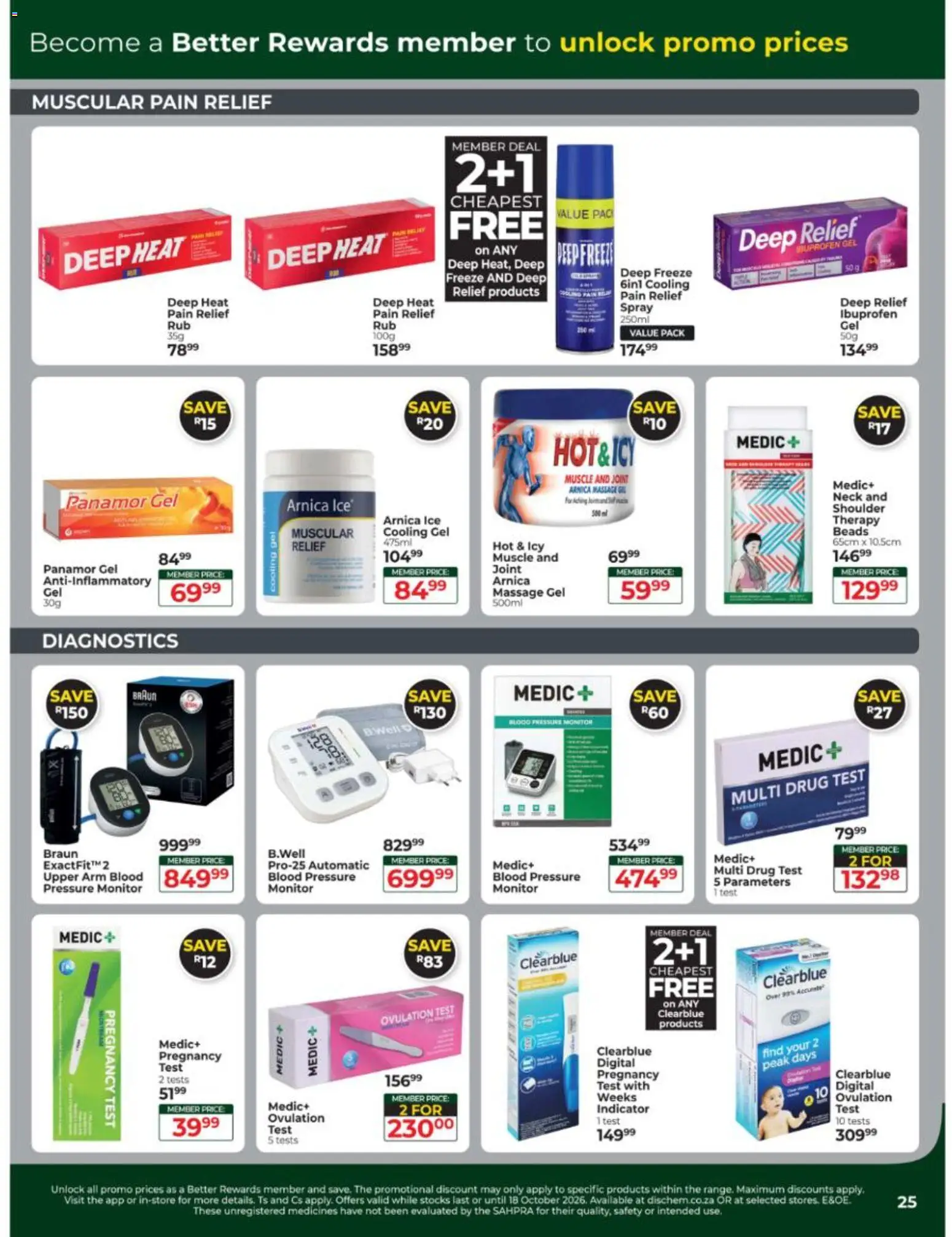 New Dis-Chem catalogue – valid from 15/09/2026 | Page: 25 | Products: Monitor
