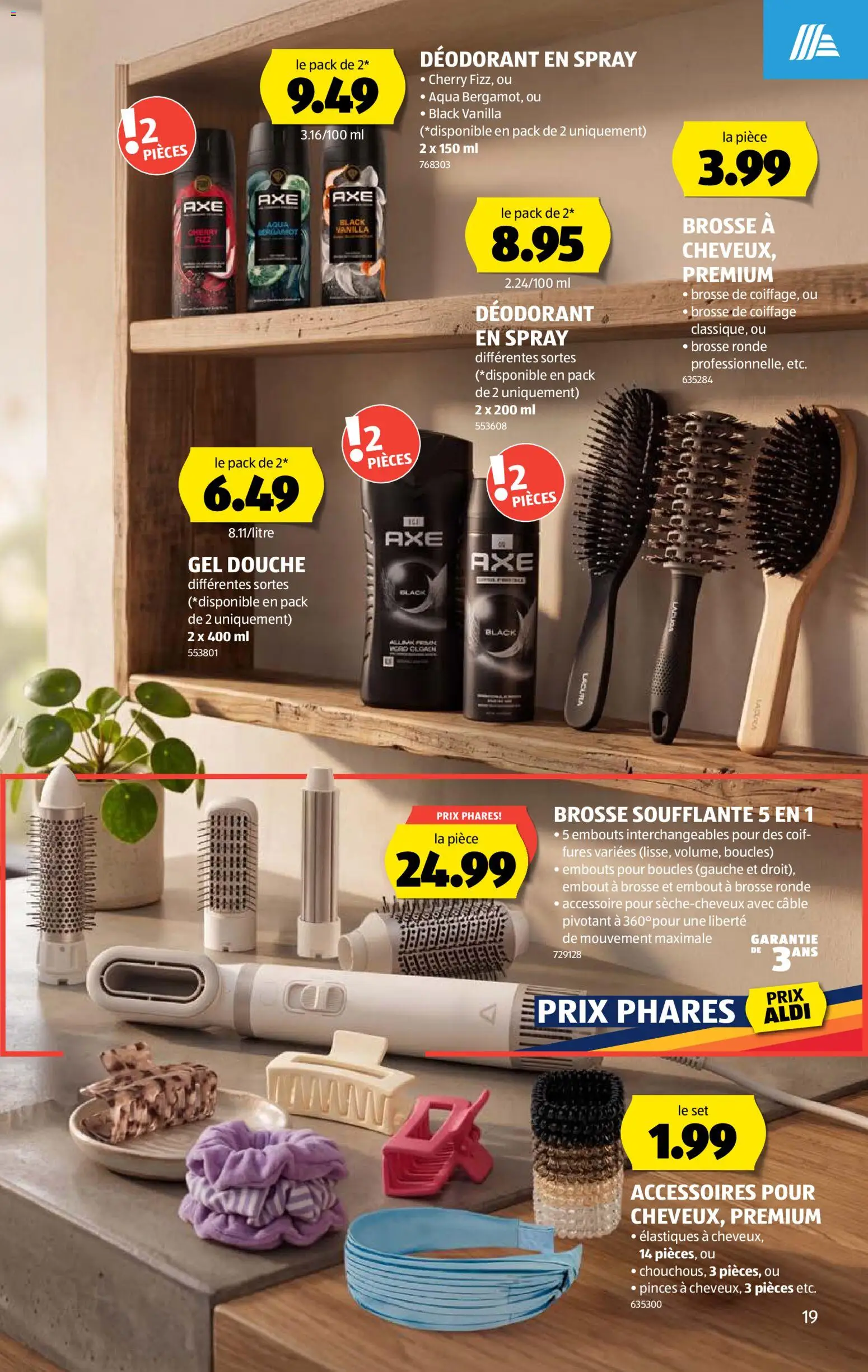 Aldi aktionen FR – gültig ab 27.08.2026 | Seite: 19 | Produkte: Deodorant, Shower Gel