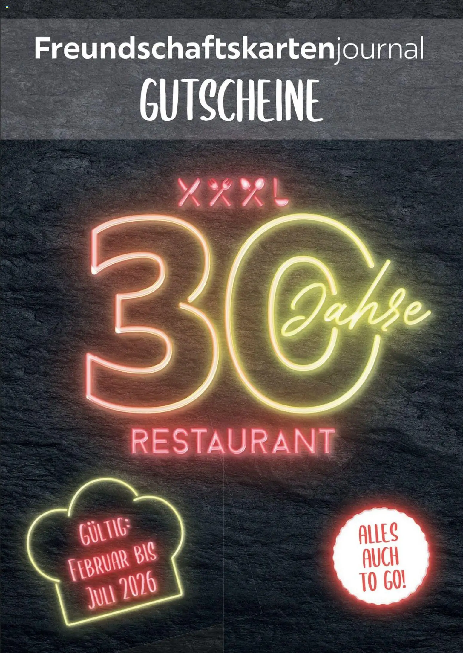 XXXL Lutz Restaurantgutscheine – gültig ab 01.02.2026 | Seite: 1