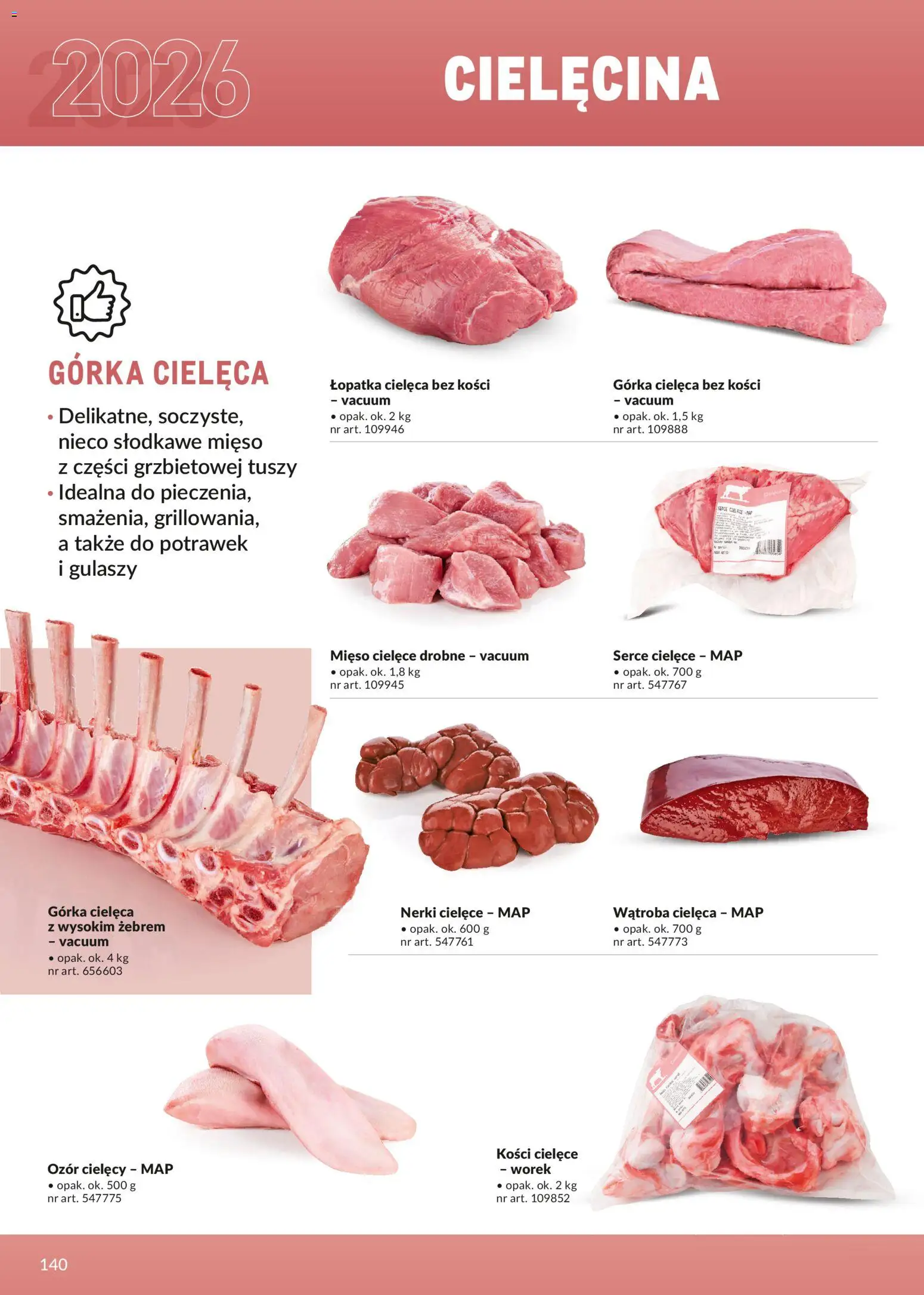 Makro Gazetka - Ultra fresh od 01.03.2026 | Strona: 140 | Produkty: Mięso