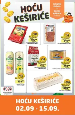 Gomex katalog Hoću keširiće - pregled Gomex kataloga - važi od 02.09.2026