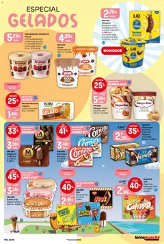 Pré-visualização Intermarché folheto válido de 21.05.2026 | Página: 22 | Produtos: Banana, Doce de leite, Framboesas, Gelado