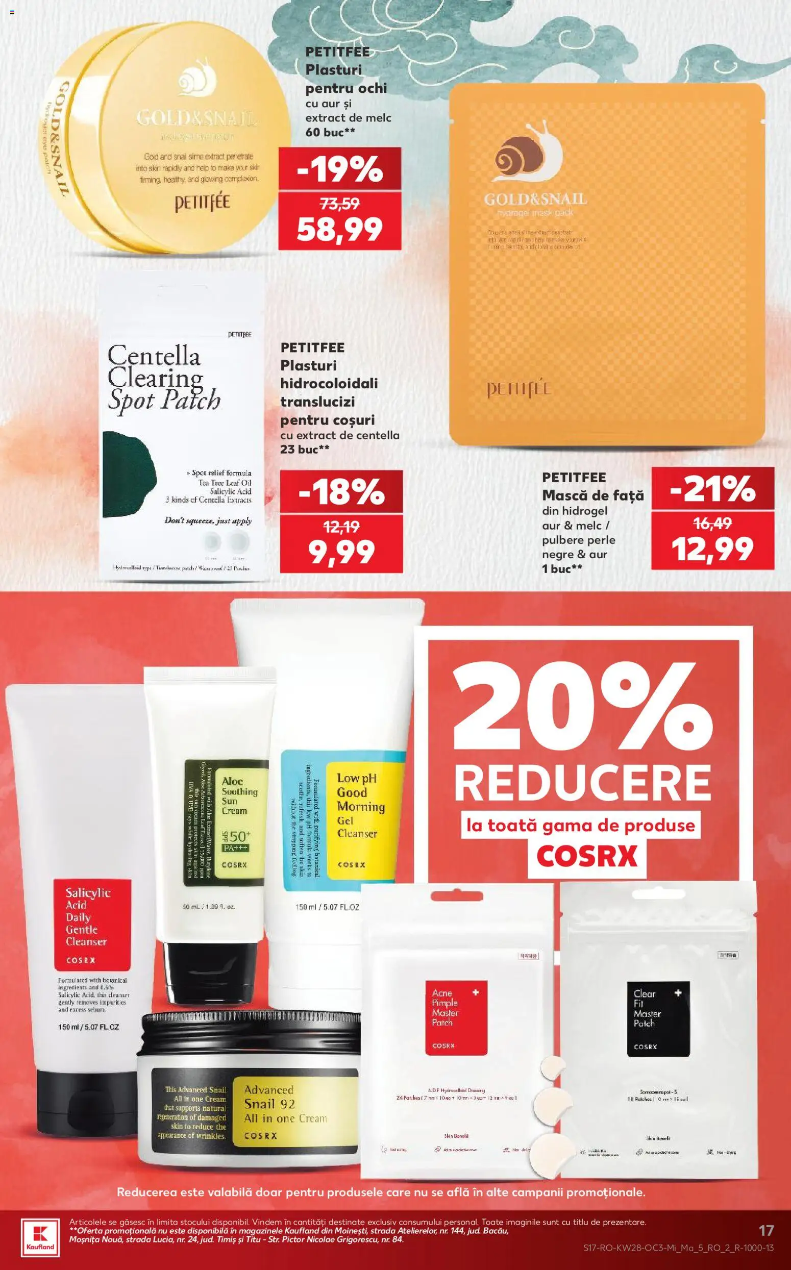 Noul catalog Kaufland – valabil de la 08.07.2026 | Pagină: 17 | Produse: Plasturi, Akrilik boya