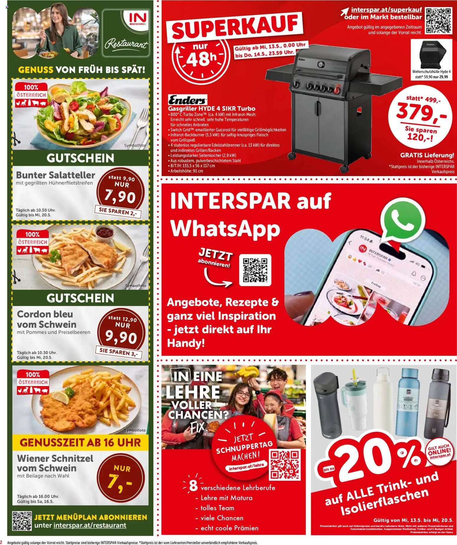 Interspar Flugblatt - Kärnten gültig ab 13.05.2026 | Seite: 2 | Produkte: Uhr